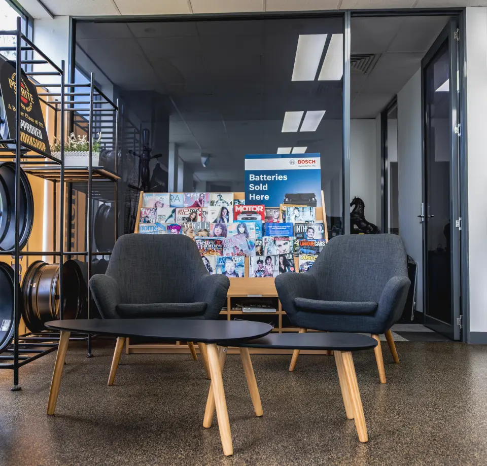 European car workshop