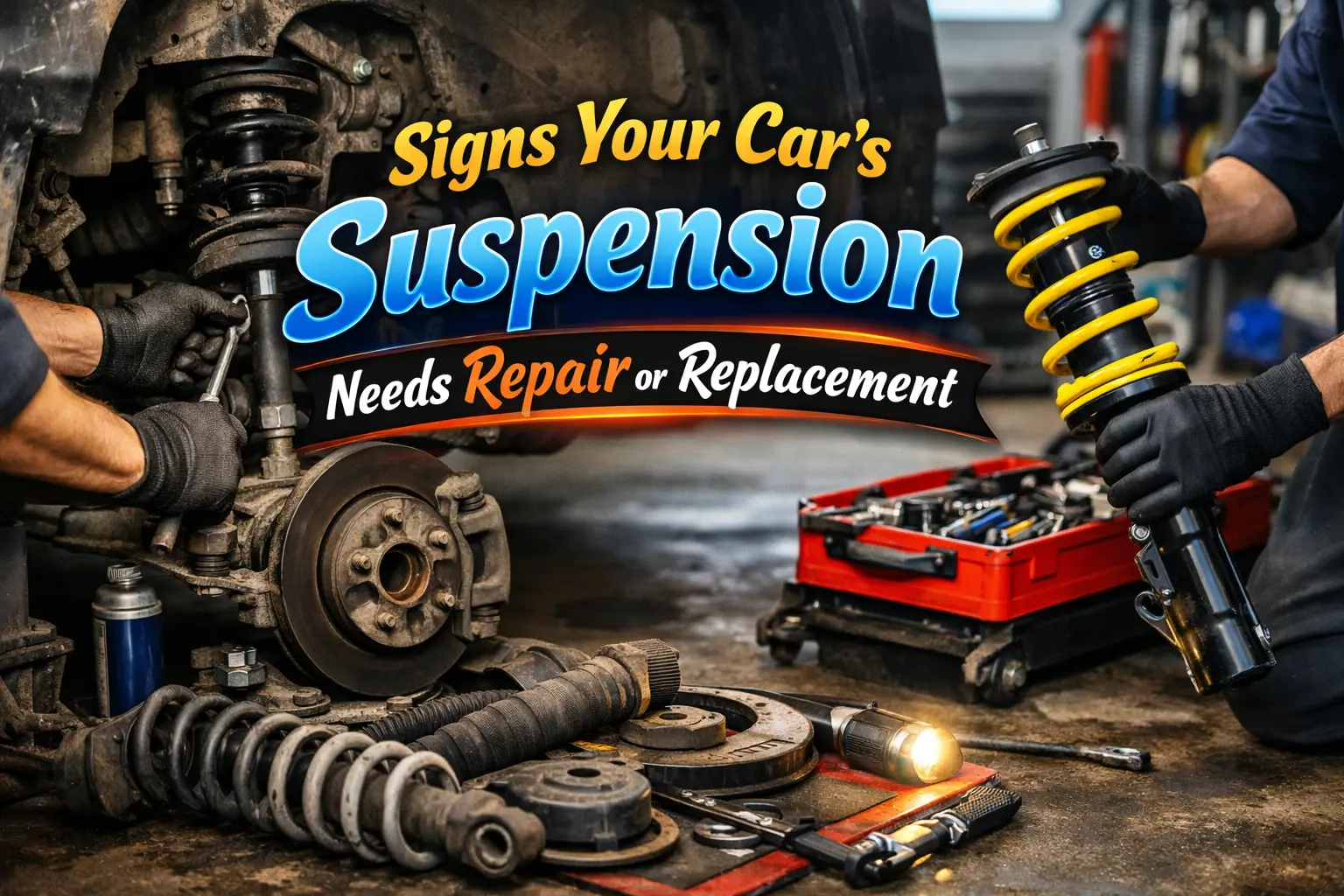 Signs Car Suspension Needs Repair Or Replacement